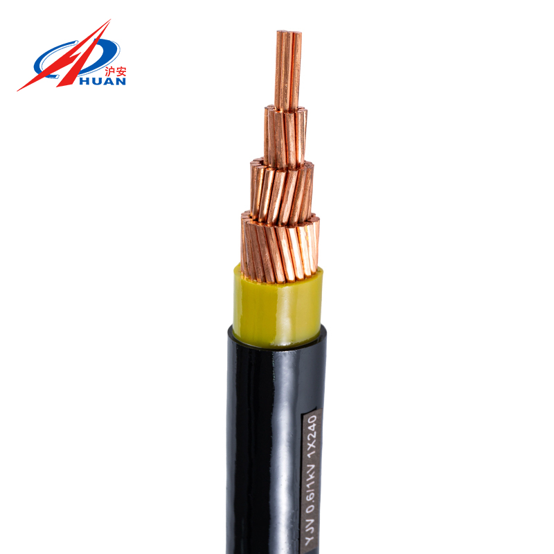 YJV-8.7kV 난연성 클래스 A/B/C 중전압 단일/3 코어 구리 코어 전원 케이블